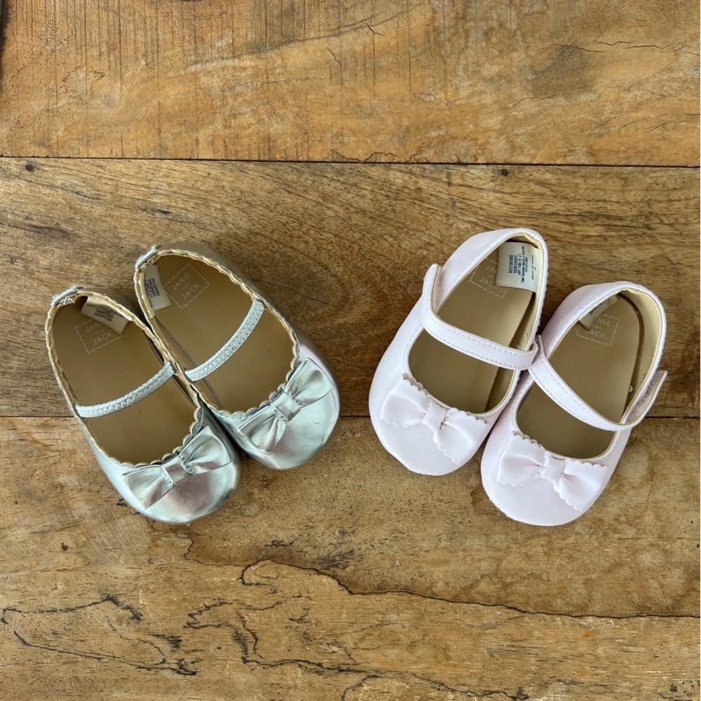 Janie & Jack Baby Ballet Shoes